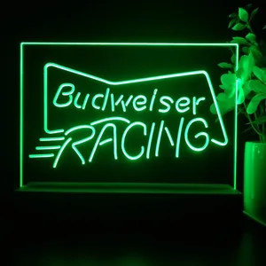 Budweiser Racing LED Desk Light