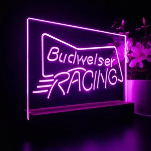 Budweiser Racing LED Desk Light