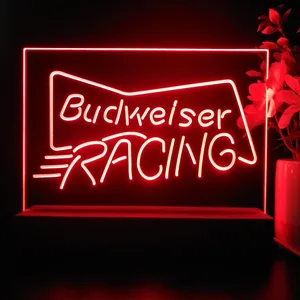 Budweiser Racing LED Desk Light