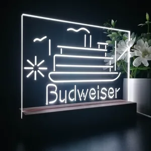 Budweiser Riverboat LED Desk Light