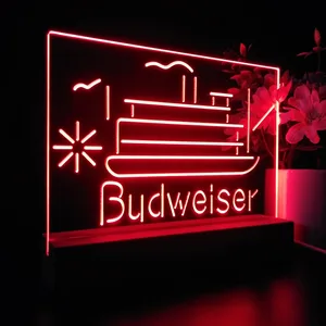 Budweiser Riverboat LED Desk Light