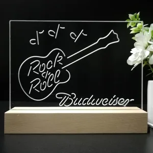Budweiser Rock N Roll LED Desk Light