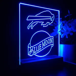 Buffalo Bills Blue Moon LED Desk Light
