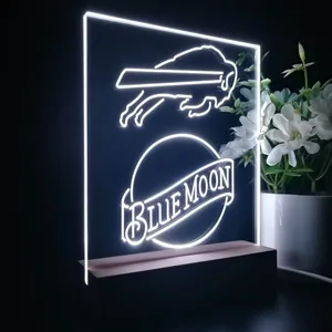 Buffalo Bills Blue Moon LED Desk Light