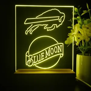 Buffalo Bills Blue Moon LED Desk Light
