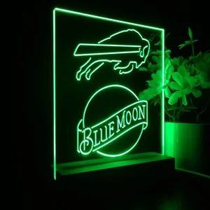 Buffalo Bills Blue Moon LED Desk Light