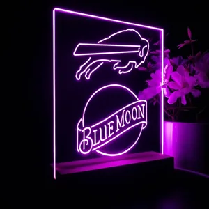 Buffalo Bills Blue Moon LED Desk Light