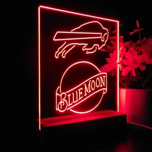 Buffalo Bills Blue Moon LED Desk Light