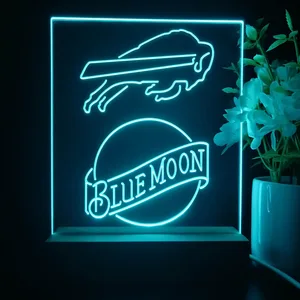 Buffalo Bills Blue Moon LED Desk Light