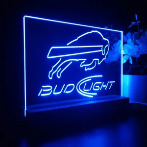 Buffalo Bills Bud Light LED Desk Light