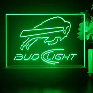 Buffalo Bills Bud Light LED Desk Light