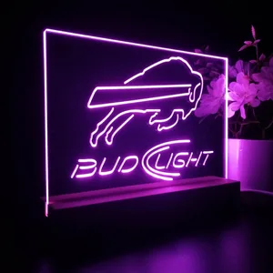Buffalo Bills Bud Light LED Desk Light