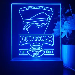 Buffalo Bills EST 1960 LED Desk Light