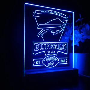 Buffalo Bills EST 1960 LED Desk Light