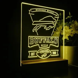 Buffalo Bills EST 1960 LED Desk Light