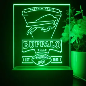 Buffalo Bills EST 1960 LED Desk Light