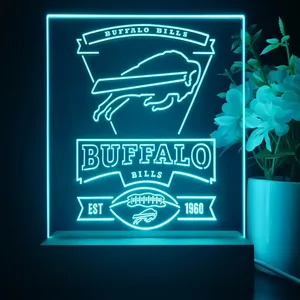 Buffalo Bills EST 1960 LED Desk Light