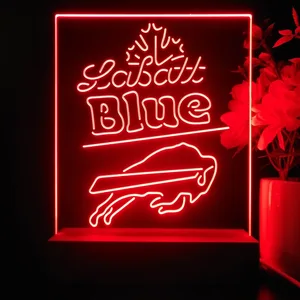 Buffalo Bills LaBatt Blue LED Desk Light