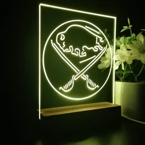 Buffalo Sabres Logo 1 LED Desk Light