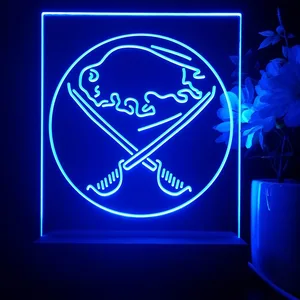Buffalo Sabres Logo 1 LED Desk Light