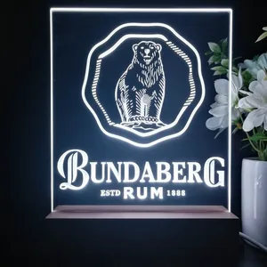 Bundaberg Bear Logo LED Desk Light