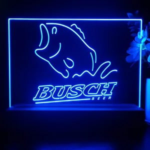 Busch Bass Fish LED Desk Light