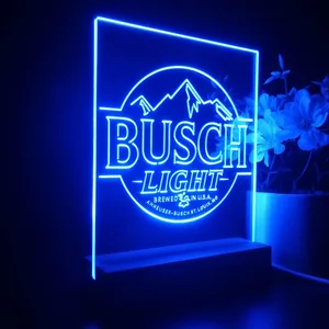 Busch Light Brewed in USA LED Desk Light