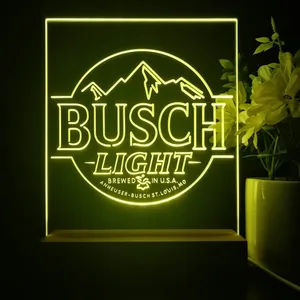 Busch Light Brewed in USA LED Desk Light