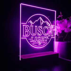 Busch Light Brewed in USA LED Desk Light