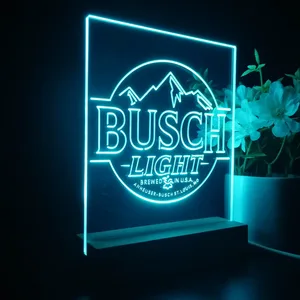 Busch Light Brewed in USA LED Desk Light