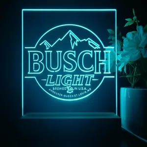 Busch Light Brewed in USA LED Desk Light