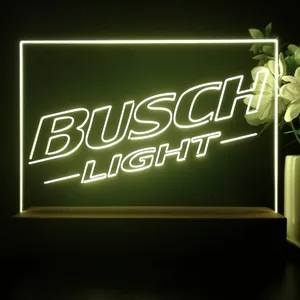 Busch Light Logo Plain LED Desk Light