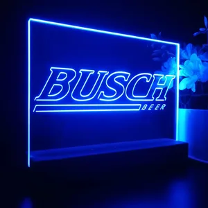 Busch Logo LED Desk Light