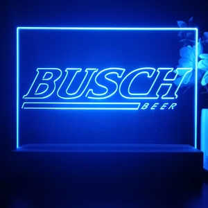 Busch Logo LED Desk Light