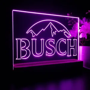 Busch Mountain White LED Desk Light