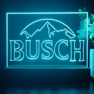 Busch Mountain White LED Desk Light