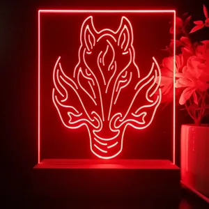 Calgary Flames Alternate Logo LED Desk Light