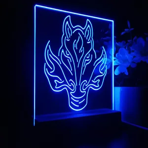 Calgary Flames Alternate Logo LED Desk Light
