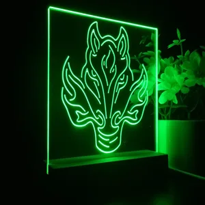 Calgary Flames Alternate Logo LED Desk Light
