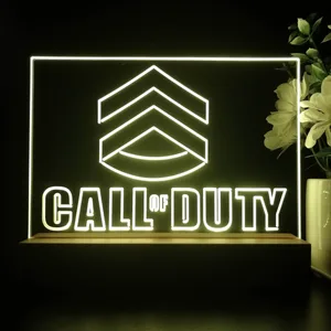 Call of Duty Logo LED Desk Light