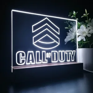 Call of Duty Logo LED Desk Light