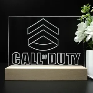 Call of Duty Logo LED Desk Light