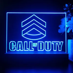Call of Duty Logo LED Desk Light