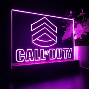 Call of Duty Logo LED Desk Light