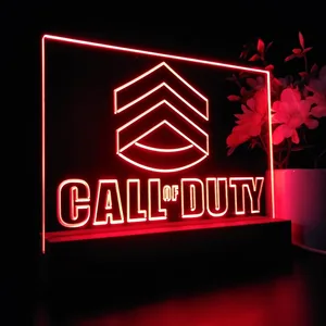 Call of Duty Logo LED Desk Light