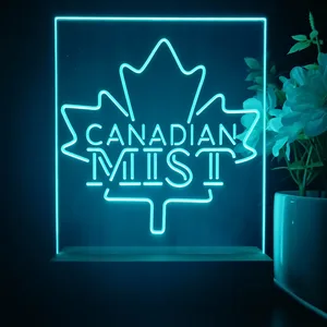 Canadian Mist Maple Leaf LED Desk Light