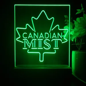 Canadian Mist Maple Leaf LED Desk Light