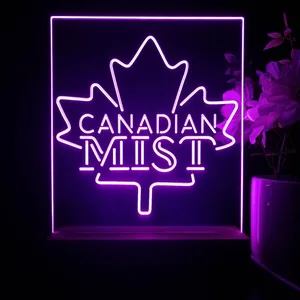 Canadian Mist Maple Leaf LED Desk Light