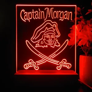 Captain Morgan Pirate LED Desk Light