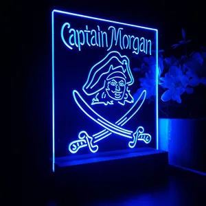 Captain Morgan Pirate LED Desk Light